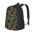 thumbnail image 2 of Daiia Camouflage Skulls Backpack for Men and Women -Durable Backpack Large Capacity, Water-Resistant Bag with Adjustable Straps and Laptop Compartment, 2 of 9