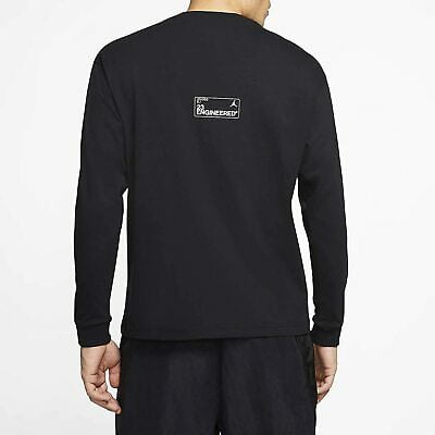 Jordan 23 Engineered Long Sleeve T-Shirt (Black/White)