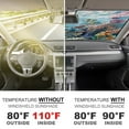 thumbnail image 4 of Windshield Sun Shade - Car Sun Shade Windshield, Reflector Sunshade Offers Ultimate Protection for Car Interior (55x30 inches), 4 of 8