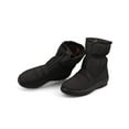 thumbnail image 3 of Kesitin Womens Breathable Front Zip Snow Boots Work Non Slip Winter Shoes Comfort Round Toe Warm Boot Black 7, 3 of 7