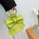 thumbnail image 4 of Bolso de hombro Soledad Moda Mujer Lazo Verde Cuero PU, 4 of 10