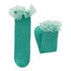 thumbnail image 1 of Calcetines para niños Media pantorrilla Algodón peinado Transpirable Borde de encaje Calcetines para niñas para primavera verano Rosa, 1 of 5