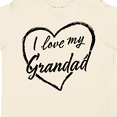 thumbnail image 4 of Inktastic I Love My Grandad in Black Chalk Heart Boys or Girls Toddler T-Shirt, 4 of 5