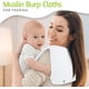 thumbnail image 2 of Muslin Burp Cloths - Burp Clothes For Baby Girl/boy, Organic Baby Clothes Burping Cloths For Babies - 6 Layers Absorbance, Baby Burp Cloth (4 Pack (10, 2 of 5