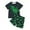 Black, variant on XUELUO Toddler Boys Casual Outfit Sets Summer Dinosaur Print Crew Neck Short Sleeve T Shirt Tops And Shorts 2 Piece Activewear,Green,3-4 Years