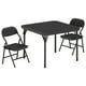 thumbnail image 1 of Yeshouse Juego de mesa plegable para niños de 3/5 piezas con sillas tapizadas, mesa cuadrada y estructura de metal, ideal para actividades y aulas de guardería, 1 of 8