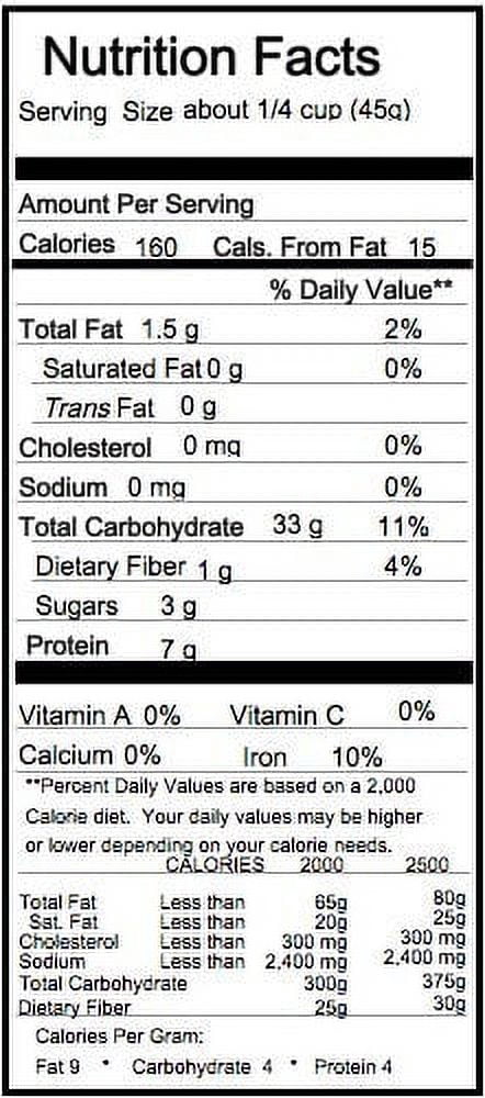 Woodland Foods 514650 Job's Tears, 10 Pound Bag