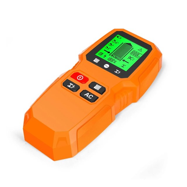 5 In 1 Wall Stud Finder Wall Scanner LCD Electronic Detector Metal Live Wires Detection