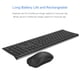 thumbnail image 5 of Combo de teclado y ratón Arteck 2.4G inalámbrico recargable, 5 of 5