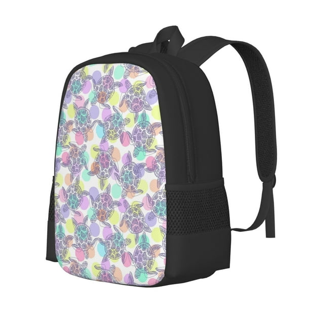 Fotbe Sea Turtles Mochila para Hombre y Mujer - Tela Oxford 600D Resistente - Mochila Impermeable de Gran Capacidad para Escuela, Viajes y Senderismo