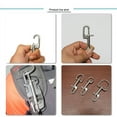 thumbnail image 6 of 110MM Stainless Steel Diving Bolt Snap Hook Scuba Diving Single Ended Hook BCD Access xc9231, 6 of 6