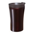 thumbnail image 3 of Vaso de café de viaje, taza de café reutilizable, 300 ml, portátil, para bebidas frías y calientes marrón, 3 of 9