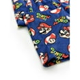 thumbnail image 4 of Mario Mens Mario and Kinoko Warm Plush Pants, Mario, Size: M, Super Mario Bros., 4 of 6