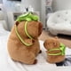 thumbnail image 1 of Capybara Plush Toy,25cm Capybara Carrying Turtle Realistic Soft Capybara Toy Stuffed Plushies,capybara Stuffed Animal,capybara Soft Doll Capybara Plus, 1 of 5