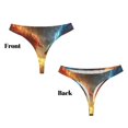 thumbnail image 3 of Balery Red And Blue Fire Dragon B Tangas de Algodón para Mujer con Estampado – Ropa Interior Sexy, Transpirable, G-string-X-Large, 3 of 5