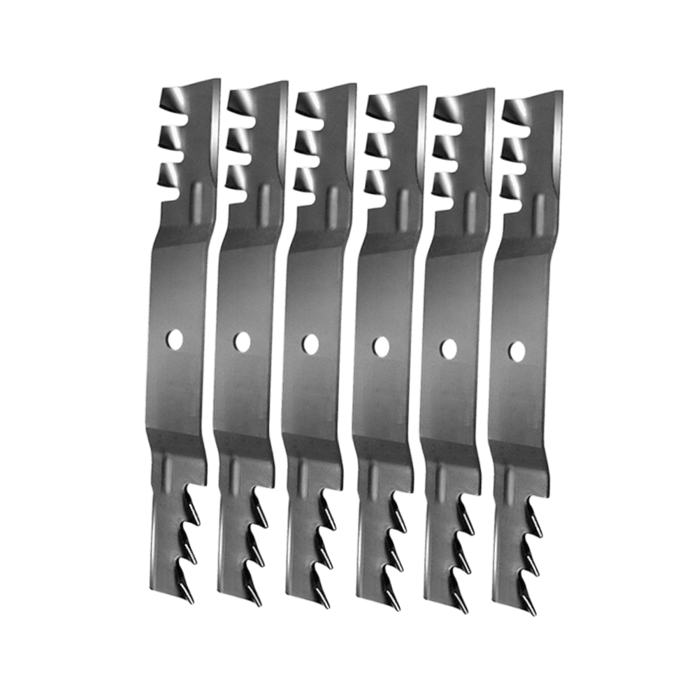 6 Pack Mower Blades Replacement for Toro Timecutter Z 50" Deck, Fits Toro Z5000, Compatible with Part Numbers 112-9759, 110-6837-03, 112-9759-03, Universal Fit Lawn Mower Blades Set