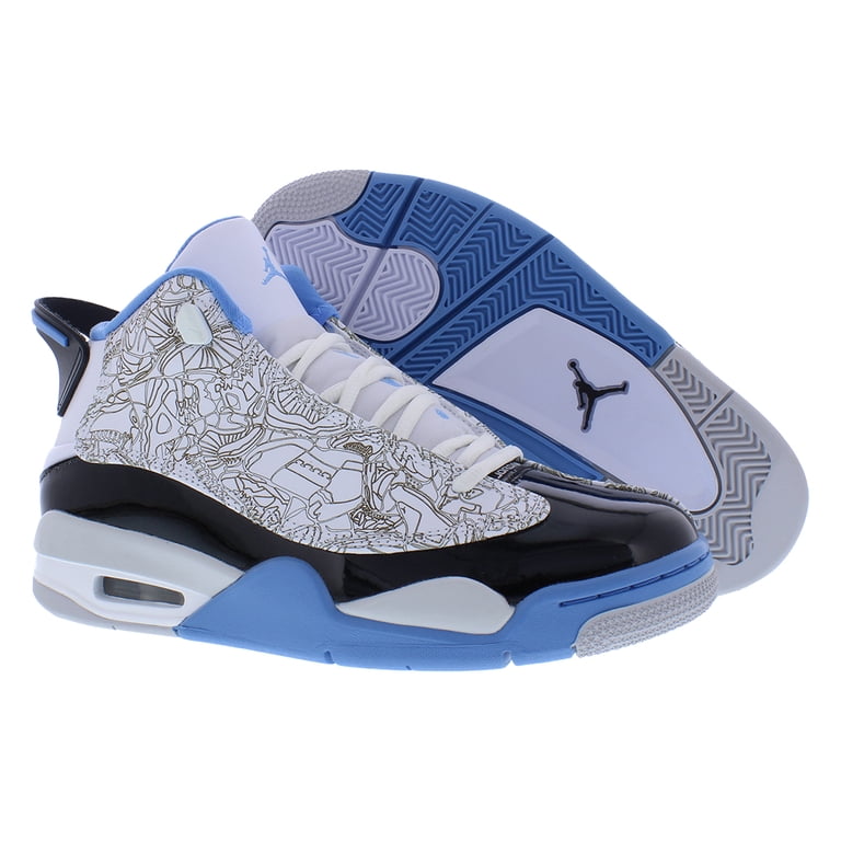 Air Jordan Dub Zero White/University Blue-Black Nike Air Jordan Dub Zero White University Blue Black UNC  main image 4