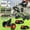 Black-with Push Wheel, variant on Ktinnead Electric Weed Wacker Cordless,Weed Eater Battery Powered,Cordless String Trimmer with Fast Charger ,Grass Cutter Machine with 4 Replacement Spools, Edger Lawn Tool, Black