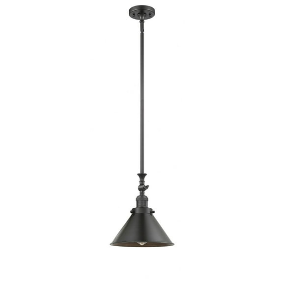 Innovations 206-OB-M10-OB Briarcliff 1 Light Mini Pendant part of the Franklin Restoration Collection, Oil Rubbed Bronze