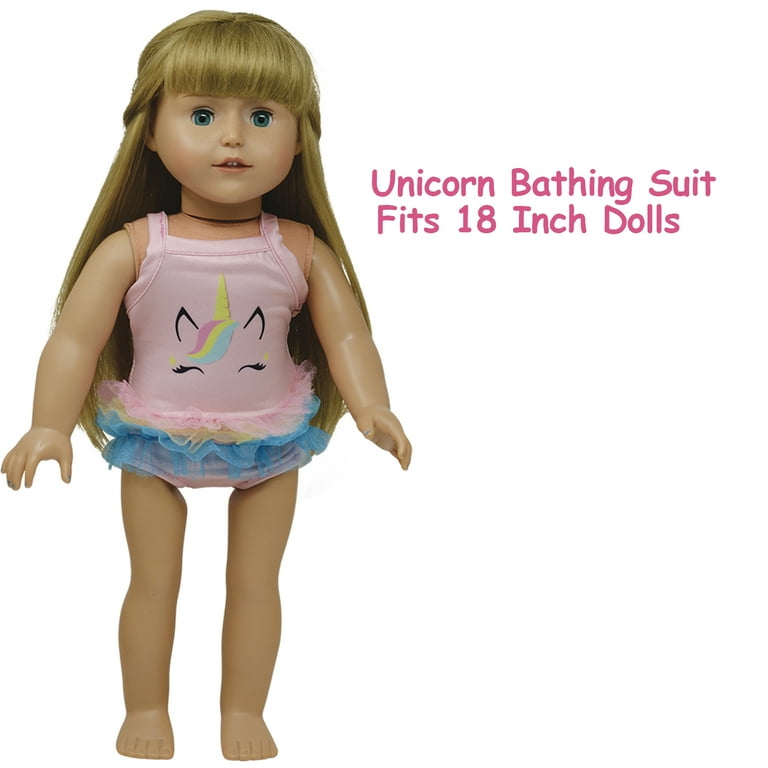 Unicorn Doll Clothing Accessory Set Fit 18 inch Doll and American Girl Dolls Walmart