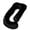 Black, variant on Extra Large J-Shaped Pregnancy Pillow, Black Floral - Ultimate Body Support for Side Sleepers & Maternity Relief