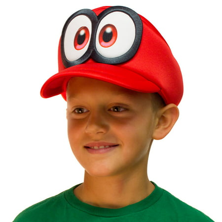 Super Mario Odyssey Cappy Hat Kids Cosplay Accessory