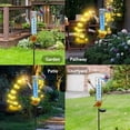 thumbnail image 6 of Outdoor Rain Gauge,Watering Can & Sunflower Solar Rain Gauge,LED String Lights, Metal Garden Stake for Patio, Lawn & Outdoor Decor, 6 of 6