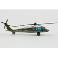 thumbnail image 4 of Sikorsky VH-60 White Hawk Helicopter Olive Drab w/White Top "Presidential Helicopter" w/Runway Section Diecast Model by Runway24, 4 of 8