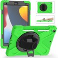 thumbnail image 1 of Caso para iPad 9th/8th/7th Generation 10.2 '', caja a prueba de golpes con correa y soporte de mano giratoria de 360 °, correa para el hombro Ikkle ipad 10.2（2019/2020/2021）, 1 of 10