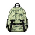 thumbnail image 3 of Dinosaur Skeleton Black Pattern Cute School Backpack Bag for School with Padded Back and Adjustable Shoulder Straps 15.25"x11.5"x5.25", 3 of 5