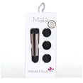 thumbnail image 2 of Maia Toys Pocket Plus Rechargeable Bullet Vibrator with Silicone, Gold, 3 Count, 2 of 6