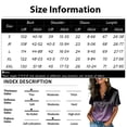 thumbnail image 3 of OIOLOYJM Blouses for Women 2026 Dressy Geometric Print Short-Sleeve Button Shirts Summer Loose Fit Collared Outfits Office Outwear Dark Gray S, 3 of 7