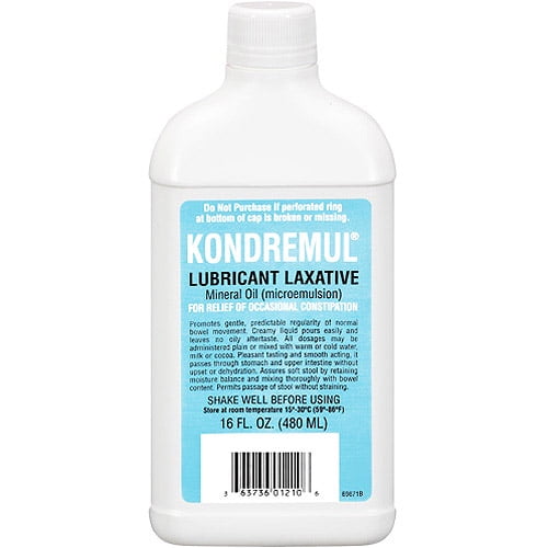 Kondremul Lubricant Laxative 16 oz
