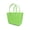 Green, variant on 14 Inch EVA Perforated Beach Tote Bag, Waterproof Sandproof Rubber Handbag for Pool Grocery Travel Sports