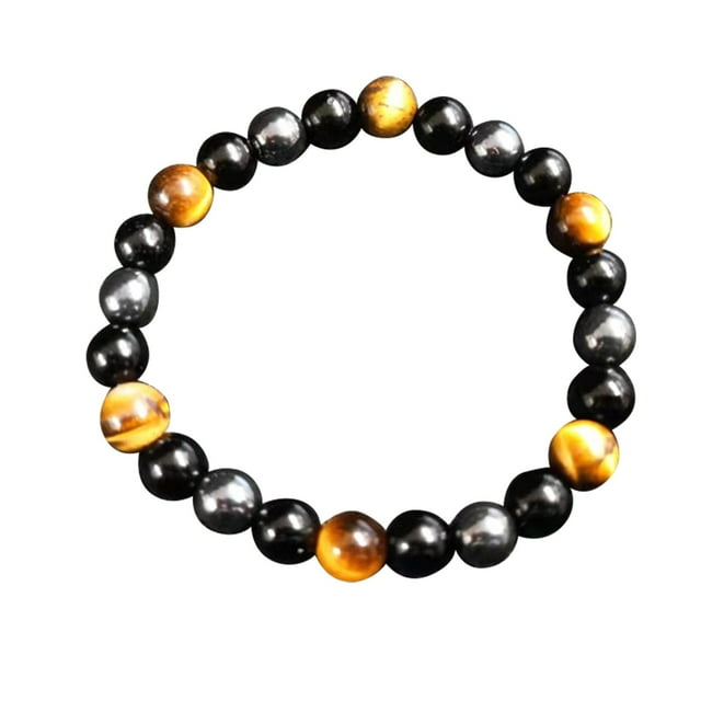 1PCS Swelling Black Anklet For Men's Ankle Bracelet Adjustable Anklet Natural Stone Anklet Matching Rings Dinosaur of The Rings Expanded Slap Bracelet Elephant Bracelet Beach Bracelet Wristwatch