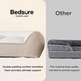 thumbnail image 2 of Cama ortopédica Bedsure para perros, 89 cm, tamaño grande y mediano, color beige, 2 of 9