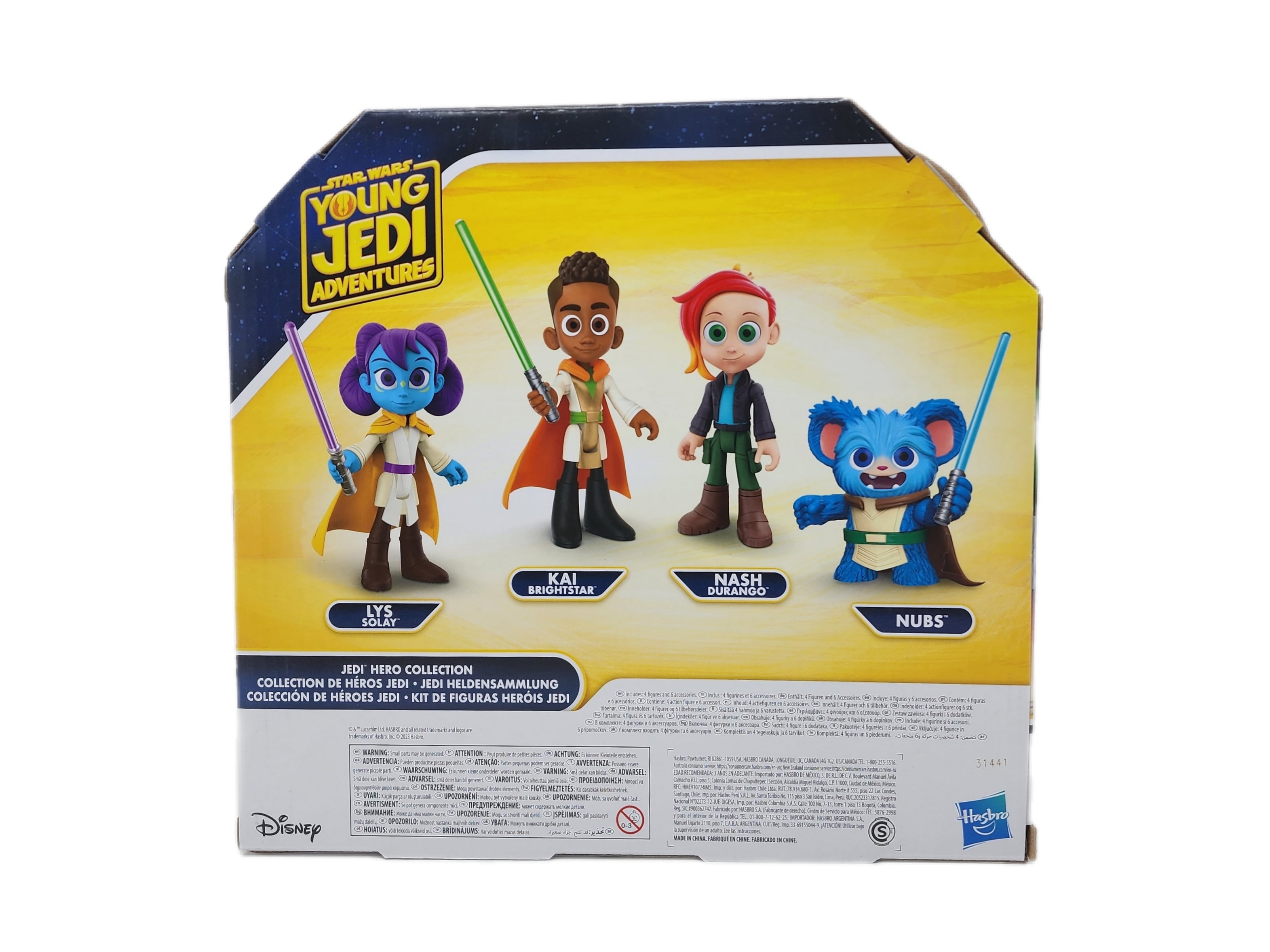 Star Wars: Young Jedi Adventures Action Toy Set - 4 Character
