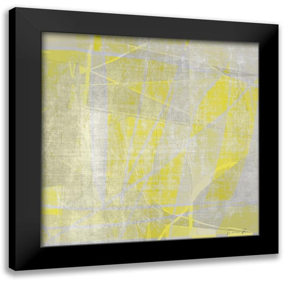 Brown, Denise 12x12 Black Modern Framed Museum Art Print Titled - Metric Square 2