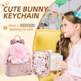 thumbnail image 2 of Bunny Keychain with Tin Box, Cute Keychain Gift, Soft Bunny Keychain Accessories for Women, 2 of 13