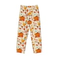 thumbnail image 6 of Goofa Pumpkin Fall Pears Pattern Printed Soft Pajama Pants for Men, Wide Leg Comfy Casual Lounge Yoga Pants-XX-Large, 6 of 9