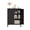 Black, variant on Metal Storage Cabinet with 2 Doors - 31.5''H Bathroom Floor Storage Cabinet