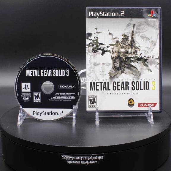 Restored Metal Gear Solid 3: Snake Eater | Sony PlayStation 2 | PS2