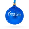 thumbnail image 2 of Boston, Massachusetts, USA Glass Ball Christmas Ornament 3.25 Inches, 2 of 7