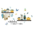 thumbnail image 4 of Kitchen Wall Stickers Fun Design Cook Utensils Home Decoration Restaurant, 4 of 9