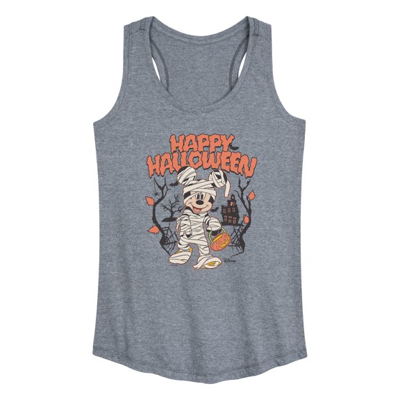 Disney - Mickey Halloween - Women's Racerback Graphic Tank