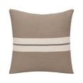 thumbnail image 5 of LR Home Wilmington Cotton Poly Filled Pillow in Brown/Gray, 20" x 20", 5 of 9