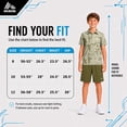 thumbnail image 7 of RBX Boys Short Set Moisture Wicking Golf Polo Shirt and Shorts Athletic Outfit for Sports 2 Piece, 7 of 7