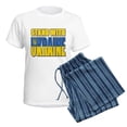 thumbnail image 5 of CafePress - Stand With Ukraine - Women's Short Sleeve Print T-Shirt and Pants Light Cotton Pajama Set, 5 of 7