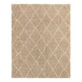 thumbnail image 2 of Unique Loom Rabat Shag Collection Area Rug (8' x 10' Rectangle Beige/Ivory), 2 of 6