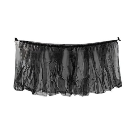 

WANYNG Table Cloth Table Skirt Cover 39Inch Birthday Wedding Festive Party Decor Table Cloth 1PCS Table Skirt Black